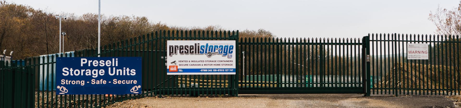 Contact Preseli Storage