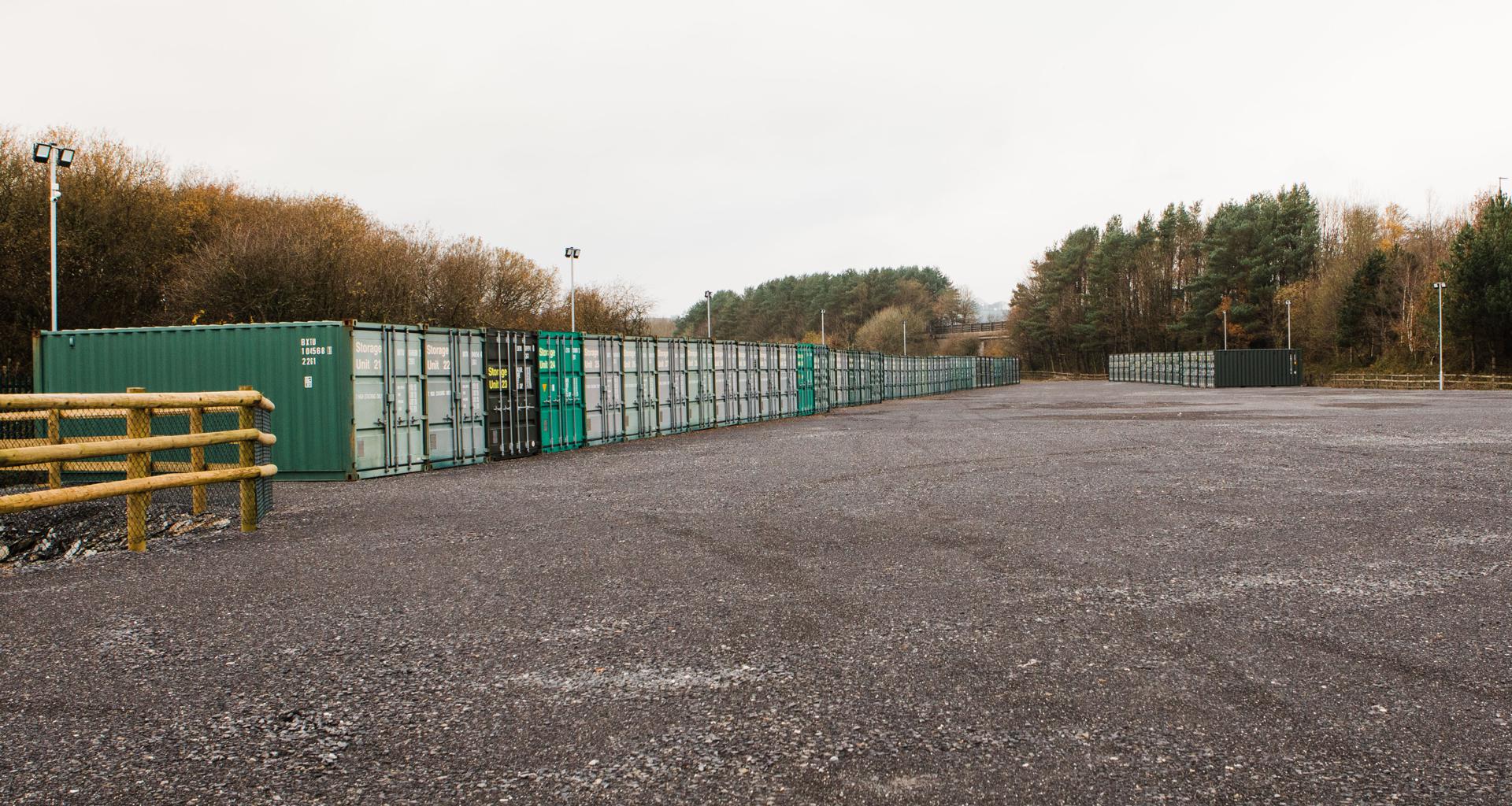 Easy Access Self Storage Facility off the A40 Whitland
